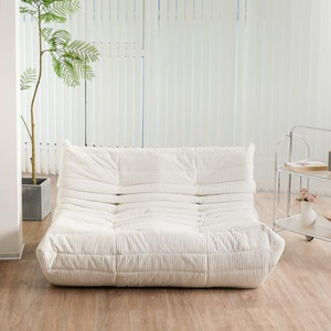 Sofá Doble de Terciopelo Comprimido Innovador, Embalaje Inteligente, Ecológico, Impermeable, Silla de Descanso para Hotel y Exteriores - Product Image 3