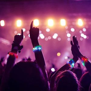 Pulsera de Luces LED Personalizada Multicolor para Promociones, Conciertos, Fiestas y Eventos - Product Image 6