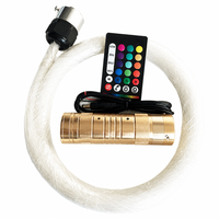 Moteur d'éclairage à fibre optique RGBW 6W, contrôle APP RF, DC 12V, effet ciel étoilé scintillant pour plafond, ciel étoilé pour voiture, toit de voiture