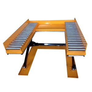 Belift El 1ton carga hidráulica pequena levantamento equipamento elétrico rolo transportador tesoura elevador mesa - Product Image 5