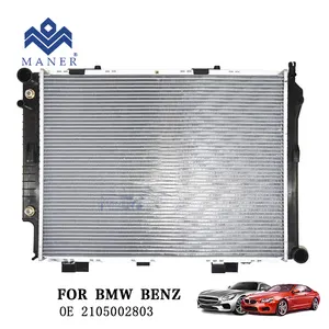 MANER 2105002803ระบบทำความเย็นอัตโนมัติเครื่องยนต์หม้อน้ำอลูมิเนียมสำหรับ Mercedes Benz