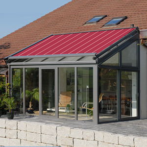 <span class=keywords><strong>Toldo</strong></span> Retráctil Automático <span class=keywords><strong>Horizontal</strong></span> para Exteriores, para Terrazas de Cristal, Protección Solar - Product Image 1