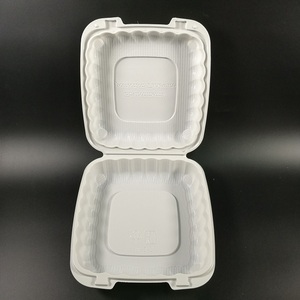 Kemasan Kotak <span class=keywords><strong>Burger</strong></span> Hamburger Kustom Flip Sekali Pakai Kotak Makanan Cepat Saji Dapat Didaur Ulang Kertas Kotak Kue Bento Dewasa - Product Image 6