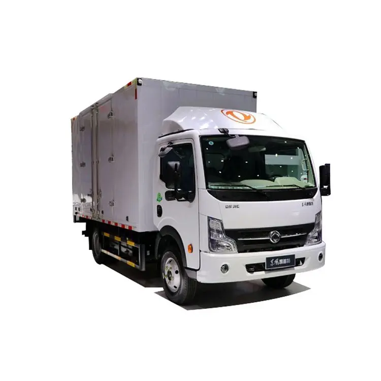 Environmental protection 120Kw 4.5T high speed electric van cargo truck