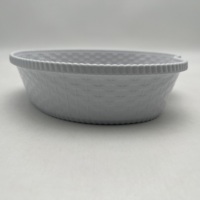 Ensemble de bols en mélamine au design minimaliste écologique promotionnel avec impression personnalisée pour les légumes et la salade