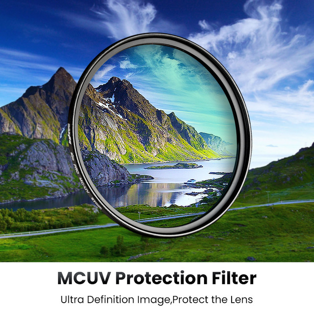 Optical Glasses 37-105mm Walking Way MCUV Filter Factory Direct Sale Adjustable Variable Camera Lens Filters Camera Accessories