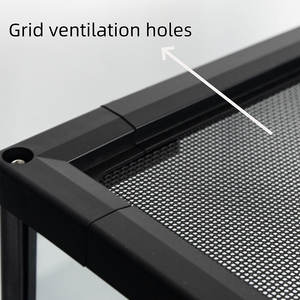 Relaxlines Reptilien <span class=keywords><strong>Terrarium</strong></span> Regenwald, Glas-<span class=keywords><strong>Terrarium</strong></span> für Lebende Reptilien, Terrarien-Gehege - Product Image 4