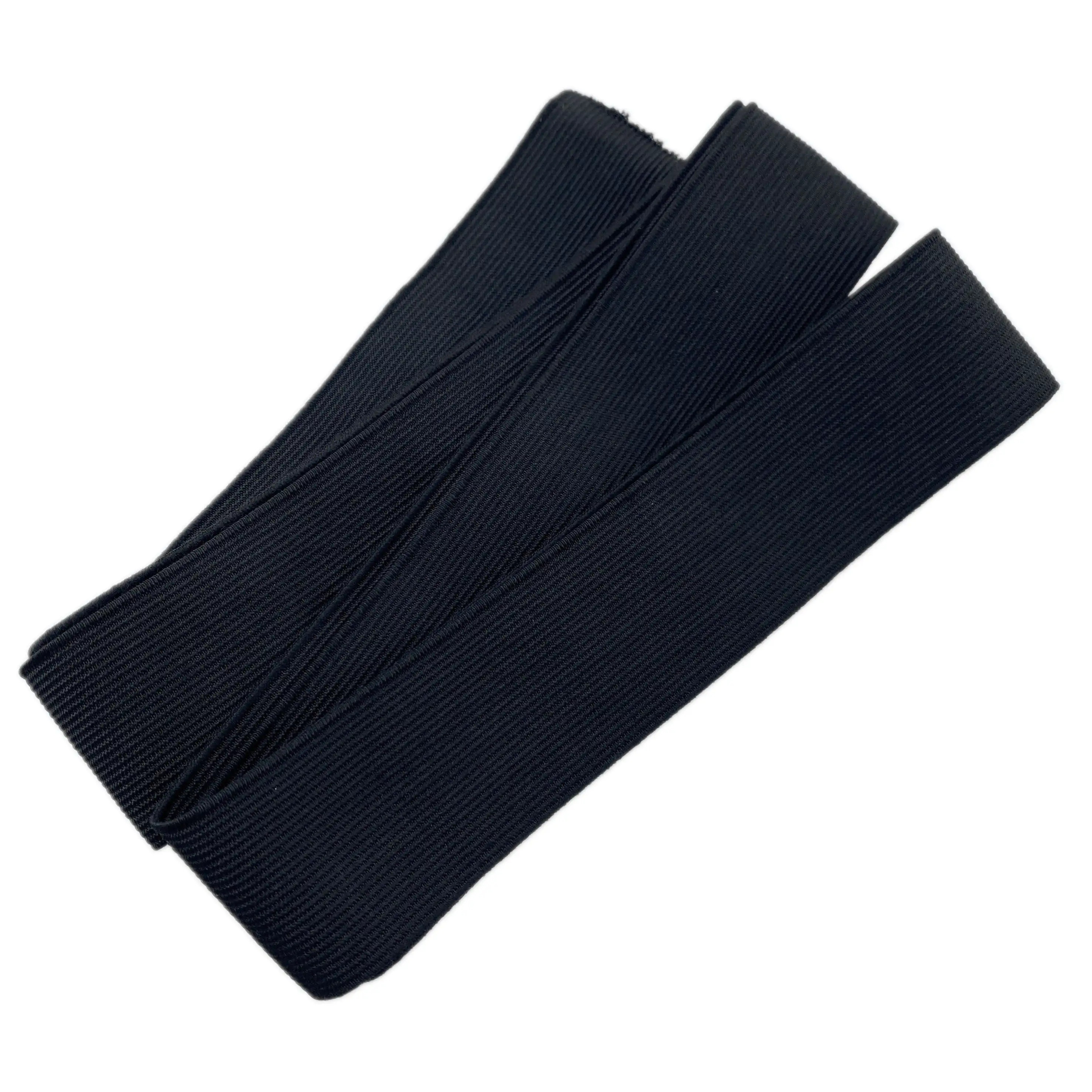 Wholesale Soft Nylon Elastic Strap Customised Elasticated Waistbands Elastic Rubber Bands