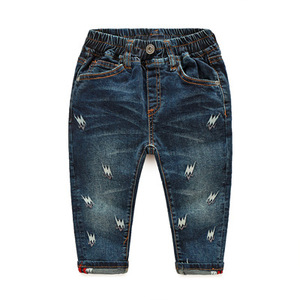 Nouveau style chinois, vente en gros de vêtements pour enfants, pantalons en jean pour filles - Product Image 3