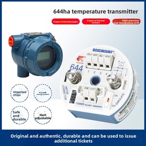Transmisor de Temperatura Rosemount 644HAK con Resistencia Térmica PT100 Integrada, Salida 4-20MA HART, Rosemount 644/3144 - Product Image 4