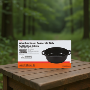 Cacerola de Aluminio Antiadherente (28cm) SERIE PROFESIONAL 2000 Aluminato y Negro 2018 28 - Product Image 3