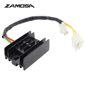 Regulador de Voltaje para Motocicleta, <span class=keywords><strong>Rectificador</strong></span> XR125L 2003-2006 SMT002.PCB Trifásico de Cinco Cables - Product Image 2