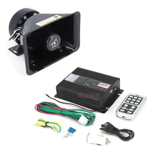 12V 200W Sirene PA Lautsprecher Auto Warnung Alarm Horn MIC System Kit