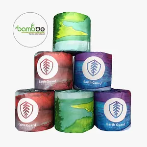 Manufacturer Wholesale 1/2/3/4 Layers Printed Core Bathroom Tissue/toilet Paper/toilet Tissue Rolls