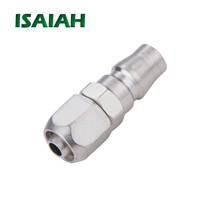 Pièces pneumatiques en fer avec nickel, raccord rapide pour tuyau d'air, accouplement, raccord rapide