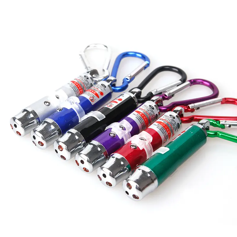 Factory custom logo cheap fashion mini Lighting flashlight UV light LED keychain