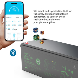 Batterie solaire au lithium-ion 314ah 24v, pack de batteries 5kwh 8kwh, Bateria avec BMS intégré, directement de l'usine - Product Image 3