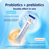 Poudre instantanée de probiotiques et prébiotiques OEM/ODM en sachet de 2g, directement de l'usine, stable à l'entrepôt, complément pour la santé intestinale des adultes