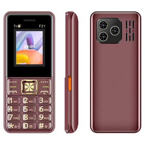 Teléfono Móvil F21 de Alta Calidad, 1.77 Pulgadas, Triple SIM, Ultra Delgado, Tamaño Pequeño, Teléfono con Funciones - Product Image 2