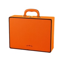 Caja de regalo de vino de 2 botellas portátil personalizada de lujo Papel de cartón de vino tinto con asa y relieve para whisky y refresco