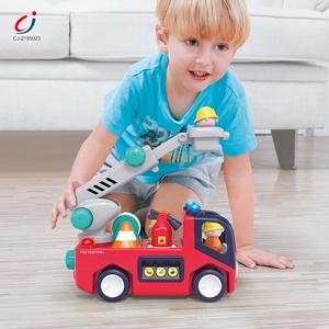 <span class=keywords><strong>Camion</strong></span> <span class=keywords><strong>de</strong></span> feu multifonction, jouet en plastique, pour enfant, éducation précoce, <span class=keywords><strong>dessin</strong></span> <span class=keywords><strong>animé</strong></span> musical, jouet avec lumière et son, 1 pièce - Product Image 2
