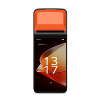 Mesin POS Genggam Android 13 R330S 2+16GB 4G WIFI Bluetooth USB dengan Printer Struk dan GPS