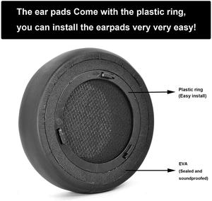 Almohadillas de Repuesto para Auriculares <span class=keywords><strong>Corsair</strong></span> <span class=keywords><strong>Virtuoso</strong></span>, de Cuero Proteico de Alta Calidad, Cómodas - Product Image 4