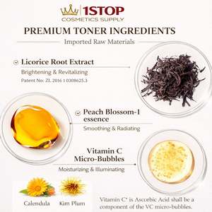 Produits : Tonique <span class=keywords><strong>Visage</strong></span> Hydratant au Théier et à la Vitamine E pour Peaux à Tendance Acnéique et Peaux Noires – Vente en Gros Usine de Cosmétiques - Product Image 3