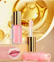 Gloss à lèvres personnalisable avec logo, à la collagène, volumisant, anti-rides, repulpant, réparateur, soin au miel
