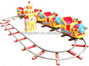Baby train kids ride on railway train, giro in <span class=keywords><strong>treno</strong></span> elettrico per bambini, giostre nel parco divertimenti - Product Image 4