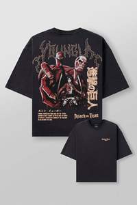 King Mcgreen Star Anime Stylish Attack on <strong>Titan</strong> T-<strong>shirt</strong> Graphic T <strong>Shirts</strong> Men Women Vintage Oversized Loose T <strong>Shirt</strong> Streetwear - Product Image 3