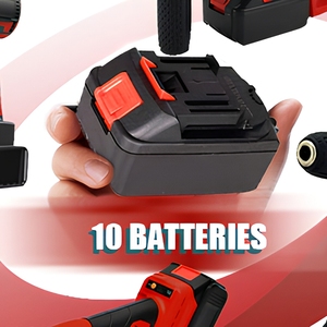 พร้อมจัดส่ง ชุดเครื่องมือสว่านไร้สายแบตเตอรี่ลิเธียมไอออน 20V 4 in 1 ระดับมืออาชีพ - Product Image 2