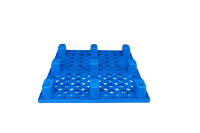 Palette économique NEXARA 1200*1000mm, maille, 9 pieds, palette en plastique à face unique pour le transport logistique, parfaite pour le stockage en entrepôt