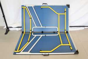 Mesa de Tenis de Mesa Profesional para Interiores IUNNDS con Tablero de MDF de 12mm/15mm de Grosor, Producto Duradero y Resistente, Mesa de Tenis para Niños - Product Image 2