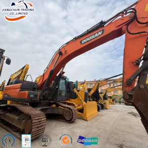 Excavatrice Doosan DX420 d'occasion, machine fiable, moteur puissant, conception durable, boîte de vitesses américaine, roulement - Product Image 1