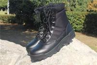 Bottes de travail pour hommes, chaussures de randonnée à tige haute avec doublure chaude et semelle antidérapante pour l'extérieur - Botas