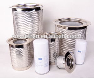 Лучшая цена, высококачественный масляный сепаратор, воздушный фильтр, масляный фильтр, запасные части для винтового воздушного компрессора Kaishan Zega Liugong - Product Image 5