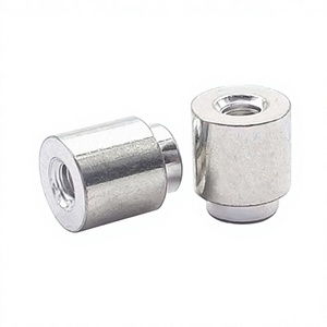 Suministro Directo del Fabricante Sinhoo SMTSO-M3-5ET Tuerca de Carrete de Cabeza Hexagonal de Latón y Acero al Carbono, Zincada, Estándar ISO para PCB - Product Image 1