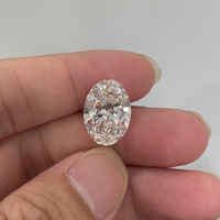 Diamant cultivé en laboratoire certifié IGI, formes multiples : rond, cœur, émeraude, princesse, diamant CVD en vrac DEF VVS VS pour la fabrication de bijoux