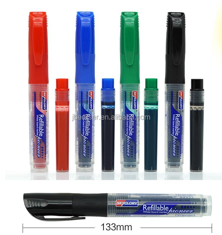 replaced refill whiteboard marker pen for custom printing