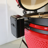 Accessoires pour barbecue Kamado, kit de rôtissoire adapté aux fours Kamado en céramique de grande taille
