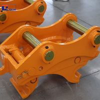 Attache rapide hydraulique mécanique à double vérin pour excavatrice, avec fonction d'inclinaison, pour excavatrices de 20 à 52 tonnes, diamètre de goupille de 80 à 120 mm