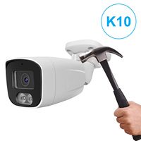Kamera CCTV 4MP Mini Bullet Network Camera Outdoor IP66 dengan Mikrofon Terintegrasi Audio Satu Arah IR 30m WDR H.265 P2P Kamera IP