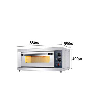 좋은 품질 대류 오븐 Forno Horno 피자 가스 네 피자 Gaz 전기 단일 데크 오븐 - Product Image 3