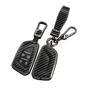 CRH Car Remote Key Fob Silicone Cover Case Fit for Holder Bag Key Chain For Cadillac CT5 2019 2020 Car accessories