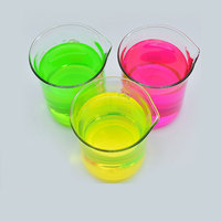 Colorant Azoïque Liquide Rouge Rose à Haute Concentration de Qualité Industrielle, Encre Écologique, Colorants à Haute Compatibilité
