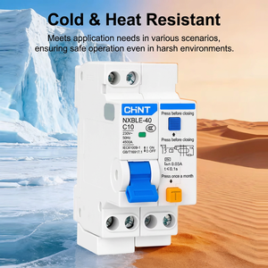 Fabricante <span class=keywords><strong>MUTAI</strong></span>, Interruptor Automático Unipolar AC CMTB1-63H 1P C6, 40A, 230V, 50/60Hz, Capacidad de Ruptura de 6kA - Product Image 2