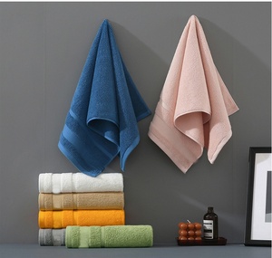 100% coton 32S forgeage épaissir ensemble de serviettes douche gant de toilette salle de bain maison hôtel serviettes de bain en gros - Product Image 3