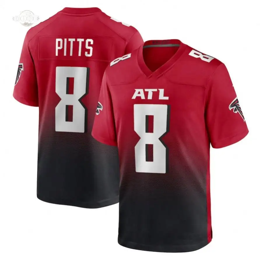 Camisetas de fútbol de la ciudad de los Estados Unidos para hombre, camisas de color rojo, 8, Disney PITTS, 2, Matt, Ryan, 97, venta al por mayor, 2022