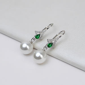 Pendientes de Perlas para Mujer S925 con Borla Larga, Colgante en Forma de Flor Dorada, Accesorios Elegantes 895 - Product Image 1